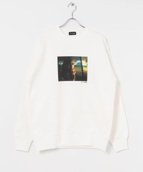 URBAN RESEARCH(アーバンリサーチ)の「BLANKMAG NIGHT photo Crew(スウェット・メンズ・Black/Off White・M/L/XL)」の10枚目の写真