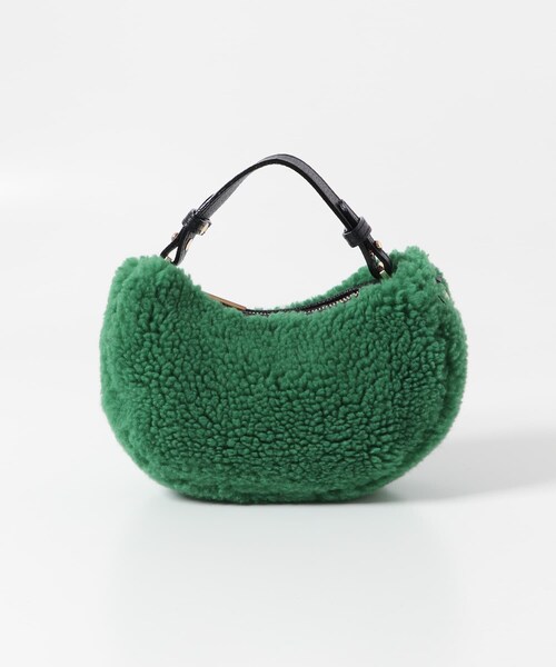 URBAN RESEARCH ROSSO（アーバンリサーチロッソ）の「VIOLAd’ORO　エコファーバッグ（ショルダーバッグ・レディース・green/brown・-）」の7枚目の写真