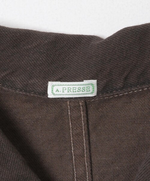 URBAN RESEARCH(アーバンリサーチ)の「A PRESSE Vintage M-35 Denim Pullover Jacket(デニムジャケット・メンズ・BROWN・2/3)」の8枚目の写真