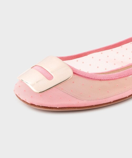 ROPE'（ロペ）の「【PELLICO（ペリーコ）】MESH FLAT SHOES｜パンプス（パンプス・レディース・ホワイト/ピンク・36/37）」の13枚目の写真