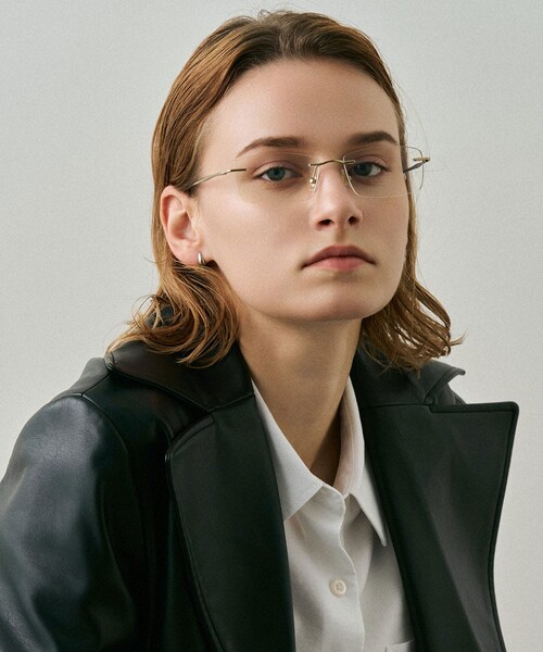 SENSE OF PLACE by URBAN RESEARCH（センスオブプレイスバイアーバンリサーチ）の「NUEF　nuef0142（メガネ・レディース・GOLD/SILVER・One）」の17枚目の写真