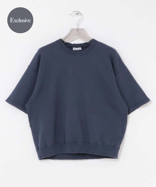 URBAN RESEARCH(アーバンリサーチ)の「『別注』Hoodwear×URBAN RESEARCH SHORT SLEEVE SWEAT(スウェット・メンズ・OLIVE/NAVY/PINK・S/L)」の2枚目の写真