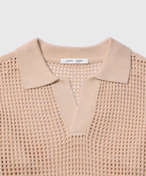 ADAM ET ROPE'（アダムエロペ）の「【CMMN SWDN/コモン スウェーデン】Arram Skipper knit（ニット/セーター・メンズ・キナリ・44/46）」の4枚目の写真