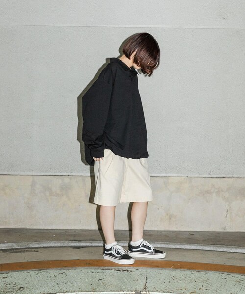 URBAN RESEARCH(アーバンリサーチ)の「Wide Dad SHADE TECH ポロシャツ ロングスリーブ(ポロシャツ・メンズ・D.NAVY・1/2)」の13枚目の写真