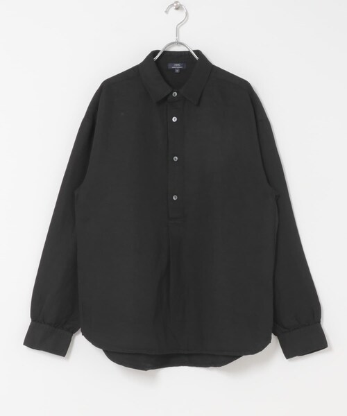 ITEMS URBANRESEARCH（アイテムズ アーバンリサーチ）の「Linen Blend Pullover Shirts（シャツ/ブラウス・メンズ・NVY/BRN/BLK・M/L）」の20枚目の写真