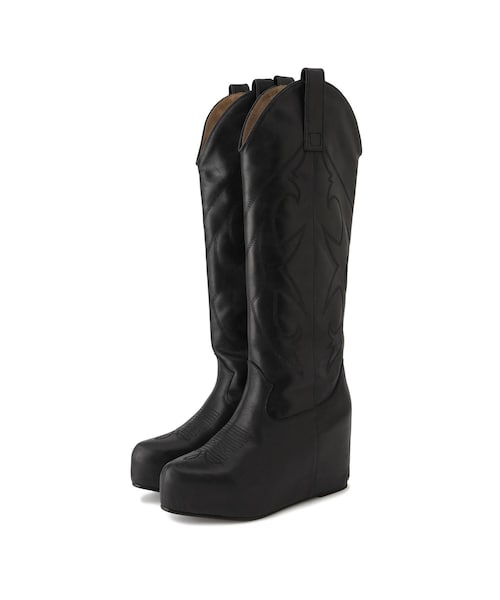 ADAM ET ROPE'(アダムエロペ)の「【J'aDoRe・店舗限定】【TANAKA(タナカ)】WESTERN LONG BOOTS(ブーツ・レディース・ブラック・23.5/24.5/25.5)」の14枚目の写真