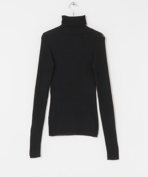 URBAN RESEARCH ROSSO（アーバンリサーチロッソ）の「F by ROSSO　ウォッシャブルシアーリブタートルニット（ニット/セーター・レディース・L/GRAY/RED/BLACK/BROWN・Free）」の13枚目の写真