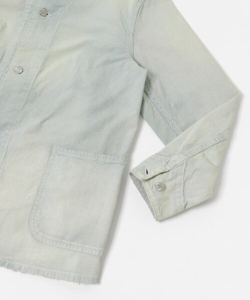 URBAN RESEARCH(アーバンリサーチ)の「A PRESSE Indigo Pin Check Coverall(カバーオール・メンズ・SAX・1/2/3)」の5枚目の写真