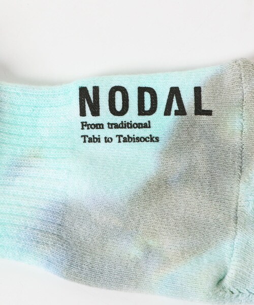 EKAL（エカル）の「NODAL　TIE DYE SOCKS（その他アンダーウェア/インナー・メンズ・SODA KHGRY/OR PINK/PPL YEL/NVY GRN/PNK NVY/YEL CCL/BLU NVY/L GRY CCL/CML CREAM/ORG BLU/L GRY GRN/L BLU RED・One）」の21枚目の写真
