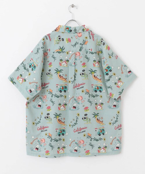 URBAN RESEARCH Sonny Label（アーバンリサーチサニーレーベル）の「アロハシャツ by Monkey Studio（シャツ/ブラウス・メンズ・グリーン/オフ/ネイビー・M/L）」の15枚目の写真