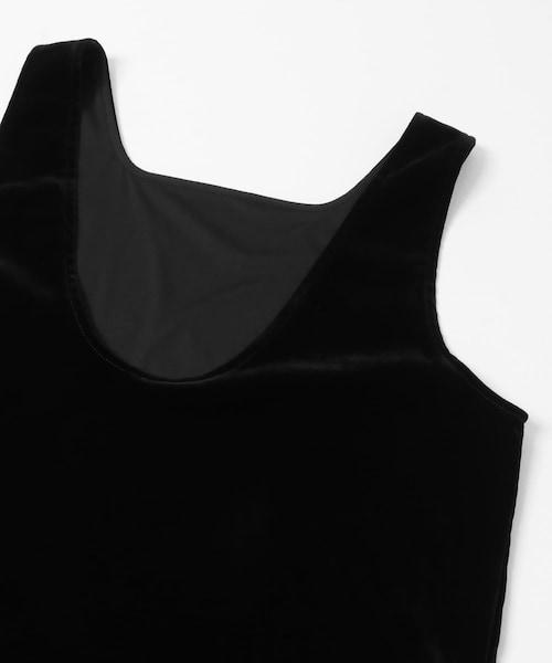 KBF（ケイビーエフ）の「2WAYベロアワンピース（ワンピース・レディース・D.BROWN/BLACK・One）」の5枚目の写真