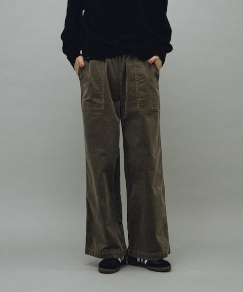 URBAN RESEARCH Sonny Label（アーバンリサーチサニーレーベル）の「コーデュロイベイカーイージーパンツ（その他パンツ・レディース・アイボリー/グレージュ/チャコール・36/38）」の2枚目の写真