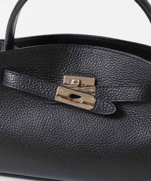 URBAN RESEARCH ROSSO（アーバンリサーチロッソ）の「AULENTTI　キーベルト付きミニハンドBAG（ハンドバッグ・レディース・MENTA/NERO・-）」の12枚目の写真