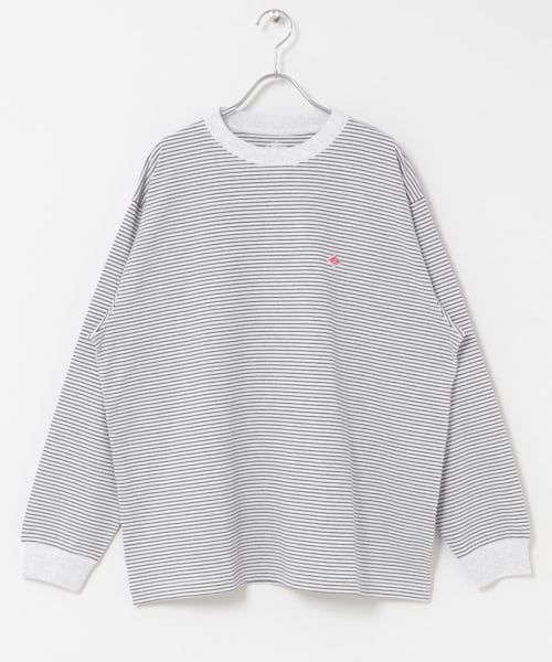 URBAN RESEARCH DOORS(アーバンリサーチドアーズ)の「DANTON LONG SLEEVE T-SHIRTS(Tシャツ/カットソー・メンズ・WHT/CHR/BLK/WHT・M/L/XL)」の4枚目の写真