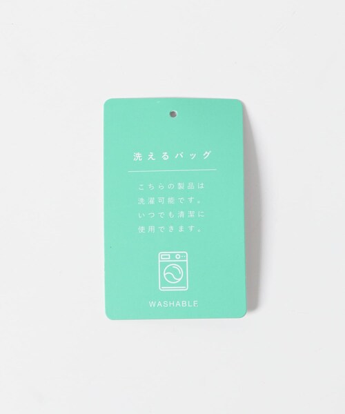 URBAN RESEARCH DOORS（アーバンリサーチドアーズ）の「ウォッシャブルショルダーバッグ（ショルダーバッグ・レディース・BLACK/IVORY・one）」の16枚目の写真