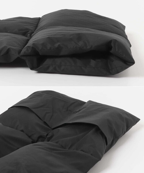 URBAN RESEARCH DOORS（アーバンリサーチドアーズ）の「『別注』NANGA×DOORS　DOWN MUFFLER（マフラー・メンズ・Stone Gray/Mocha/Smoke Blue/Charcoal/Black・-）」の20枚目の写真