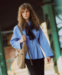 POLO BCS | 8/27(水)12時予約開始【POLOBCS】VIS別注ウエストタックフレアシャツ(シャツ/ブラウス)