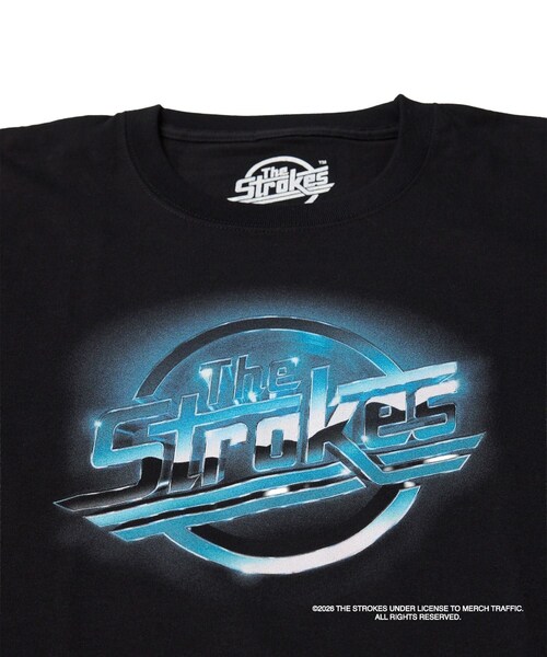 bonjour records(ボンジュールレコーズ)の「The Strokes for bonjour records Official S/S Tee ザ・ストロークス オフィシャル Tシャツ(Tシャツ/カットソー・レディース・ブラック/ブラック系・L/M/XL)」の18枚目の写真