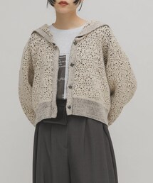 KBF | JQセーラーカーディガン(ニット/セーター)