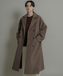 SENSE OF PLACE by URBAN RESEARCH | ウールブレンドダブルロングコート(その他アウター)