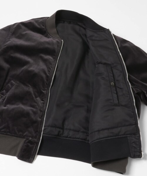 URBAN RESEARCH（アーバンリサーチ）の「Unlikely　Reversible MA-1（MA-1・メンズ・BLACK・L/XL）」の7枚目の写真