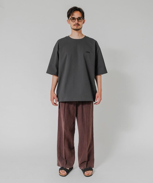 URBAN RESEARCH(アーバンリサーチ)の「『吸水速乾/UVカット』『別注』THOUSAND MILE×URBAN RESEARCH WASHER CODE T-SHIRTS(Tシャツ/カットソー・メンズ・BLACK/CHARCOAL/NAVY ST・S/M/L)」の20枚目の写真