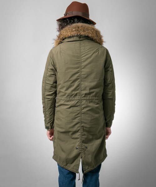 URBAN RESEARCH（アーバンリサーチ）の「ALPHA INDUSTRIES×URBAN RESEARCH iD　別注M65 PARKA（モッズコート・メンズ・KHAKI/BLACK・XS/S/M/L）」の12枚目の写真