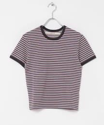 THE GOODLAND MARKET | cwtch　MULTI BODER TEE(Tシャツ/カットソー)