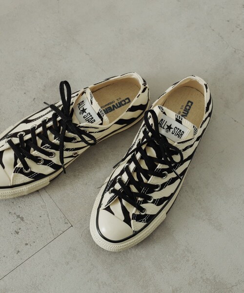 SENSE OF PLACE by URBAN RESEARCH(センスオブプレイスバイアーバンリサーチ)の「『WEB限定』CONVERSEALL ALL STAR US ZEBRA OX(スニーカー・レディース・WHITE・22.5/23.5/24.5)」の16枚目の写真