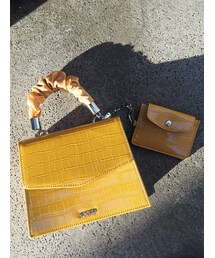 EVRIS | クロコライクスクエアBAG(ショルダーバッグ)