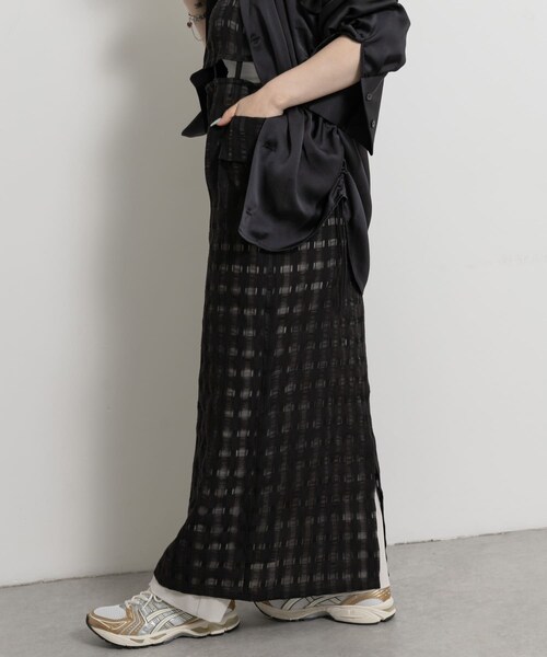 THE GOODLAND MARKET（ザグッドランドマーケット）の「&her　Layered Lace Onepiece（ワンピース・レディース・WHITE/BLACK・FREE）」の18枚目の写真