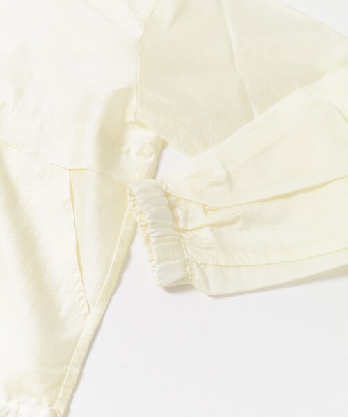 ITEMS URBANRESEARCH（アイテムズ アーバンリサーチ）の「シアーフードブルゾン（ブルゾン・レディース・OFF/KHK/BLK・FREE）」の9枚目の写真