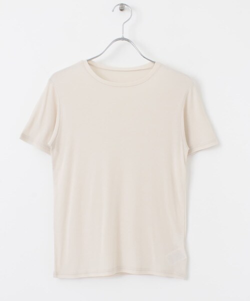 KBF(ケイビーエフ)の「コンパクトベーシックTシャツ(Tシャツ/カットソー・レディース・BLUE/IVORY/ORANGE/D.BROWN・one)」の11枚目の写真