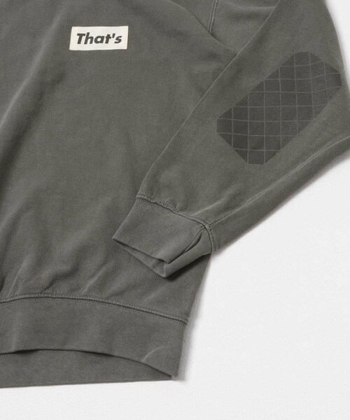 THE GOODLAND MARKET（ザグッドランドマーケット）の「That’s　THE SWEAT RELAX（スウェット・メンズ・DGR/BL・M/L/XL）」の6枚目の写真