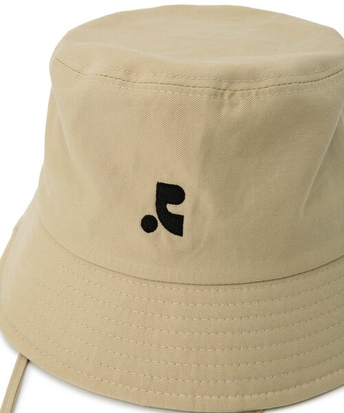 ADAM ET ROPE'(アダムエロペ)の「【Rest&Recreation(レストアンドレクリエーション)】RR COTTON BUCKET HAT(ハット・レディース・ブラック/ベージュ/ブルー・F)」の15枚目の写真