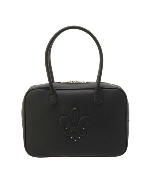 EVRIS（エヴリス）の「クロスモチーフボストンBAG（ボストンバッグ・レディース・ホワイト/ブラック/ブルー・F）」の2枚目の写真