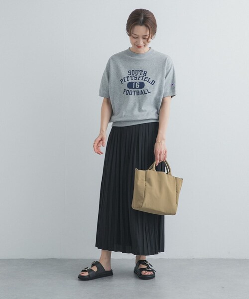 URBAN RESEARCH DOORS(アーバンリサーチドアーズ)の「ランダムプリーツスカート(スカート・レディース・GREGE/PURPLE/BLACK・Free)」の11枚目の写真