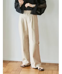 Ungrid | センタープレスルーズパンツ(その他パンツ)