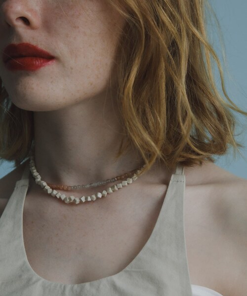 URBAN RESEARCH（アーバンリサーチ）の「decor『デコール』　Riverstone Necklace（ネックレス・レディース・NATURAL・-）」の8枚目の写真