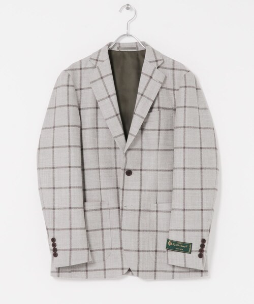 URBAN RESEARCH DOORS（アーバンリサーチドアーズ）の「LIFE STYLE TAILOR　LORO PIANA JACKET1（テーラードジャケット・メンズ・BEG-CH・44/46/48/50）」の11枚目の写真