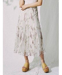 MERCURYDUO | チュールエスニックエンブロイダリースカート(スカート)