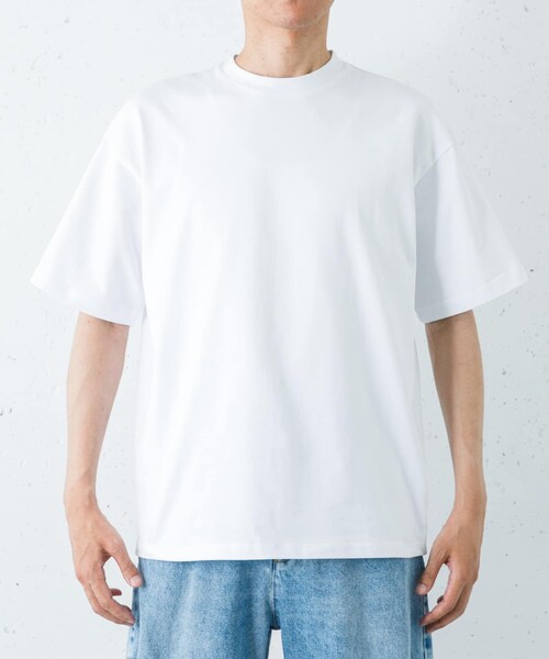 URBAN RESEARCH(アーバンリサーチ)の「Premium Organic Cotton T-shirts(Tシャツ/カットソー・メンズ・WHITE/BORDEAUX/GREEN/NAVY・M/L)」の18枚目の写真