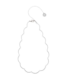 LAGUNAMOON | スリムウェーブショートネックレス(ネックレス)