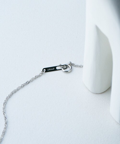 ROPE'(ロペ)の「【Lulu】R(ロペ アール)PT スクリューチェーンショートネックレス(ネックレス・レディース・シルバー系・F)」の19枚目の写真