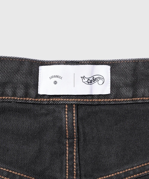 ADAM ET ROPE'(アダムエロペ)の「【SUGARHILL/シュガーヒル】"CAR SERVICE" MODERN DENIM WIDE CUT(デニムパンツ・メンズ・ブラック・30/32)」の13枚目の写真