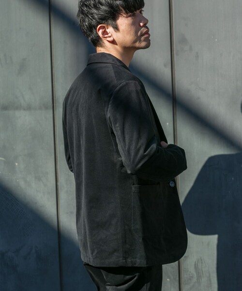 URBAN RESEARCH ROSSO（アーバンリサーチロッソ）の「『XLサイズあり』起毛カットツイルセットアップ（セットアップ・メンズ・BLACK/NAVY/BRN KHAKI・S/M/L/XL）」の6枚目の写真
