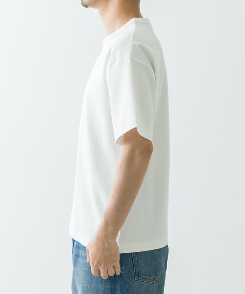 URBAN RESEARCH(アーバンリサーチ)の「接触冷感スムージーTシャツ(Tシャツ/カットソー・メンズ・WHITE/BLACK/NAVY/S.BLUE/TAUPE・S/M/L/XL)」の19枚目の写真
