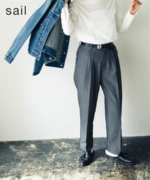 nissen | 【sail】テーパードパンツ　小さいサイズ(パンツ)