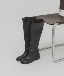 KBF | プランプトゥロングブーツ(ブーツ)