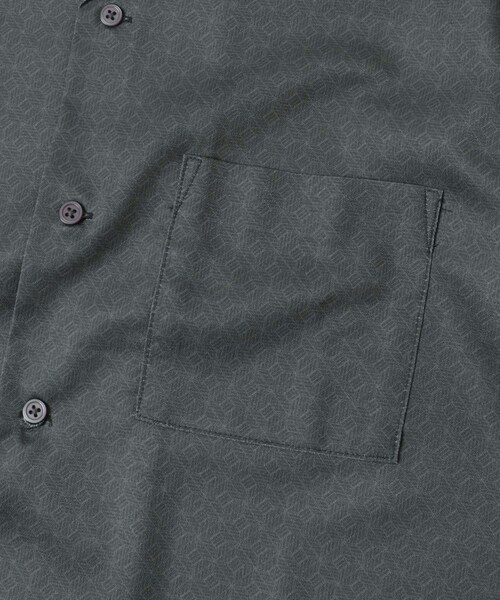 URBAN RESEARCH DOORS(アーバンリサーチドアーズ)の「セオアルファアプリントオープンカラーシャツ(シャツ/ブラウス・メンズ・CHARCOAL/BLUE・M/L)」の17枚目の写真